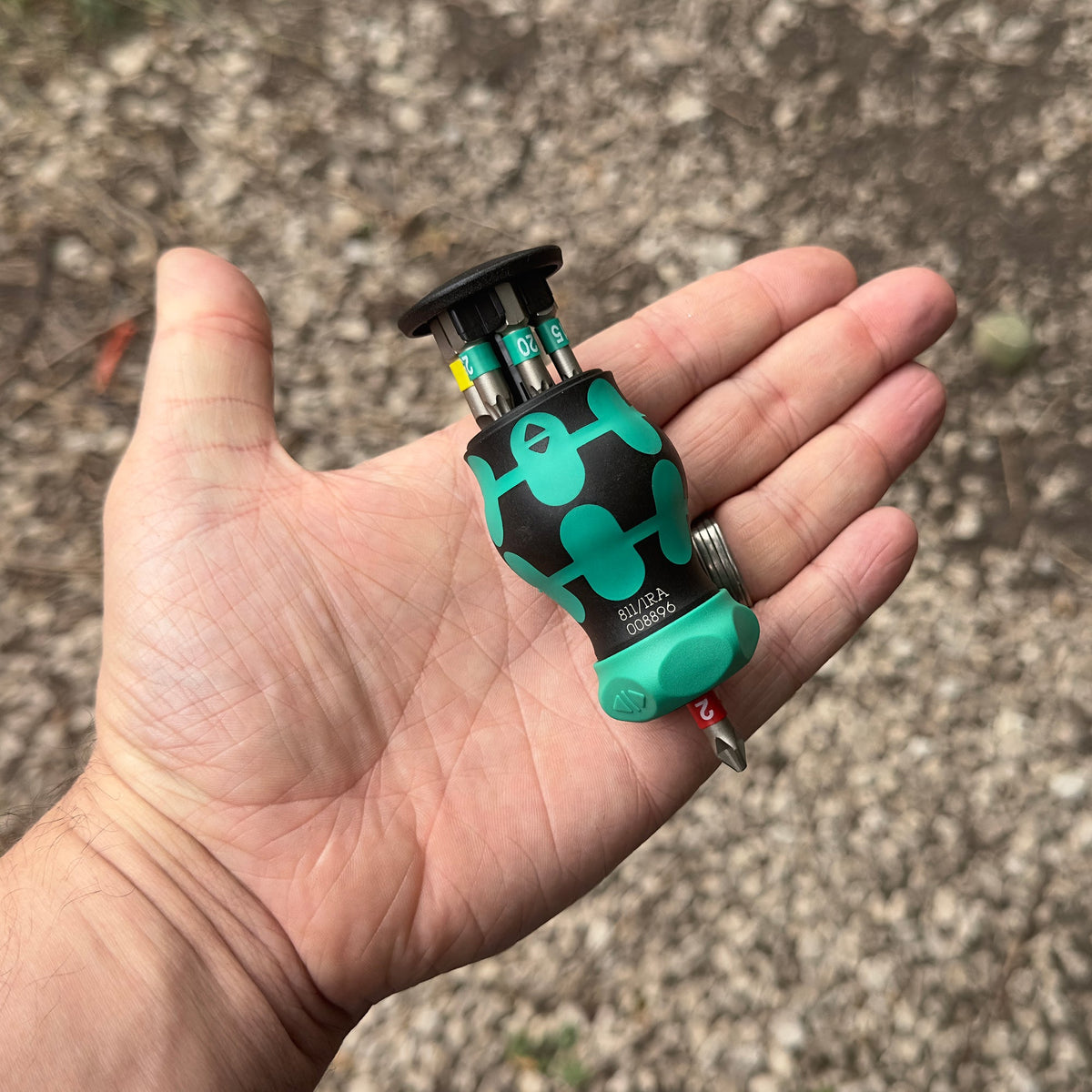 Wera 008891 Kraftform Kompakt Ratcheting Stubby Magazine RA 1, 7 Pieces - WR008891 - KC Tool
