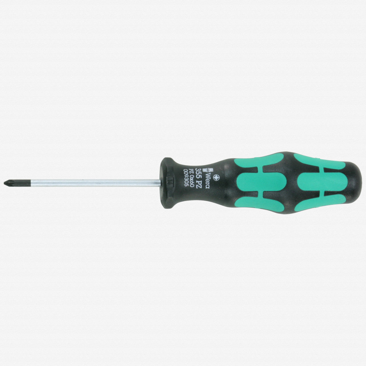 Wera 009305 PZ 0 x 60mm Kraftform Plus Pozidriv Screwdriver - WR009305 - KC Tool