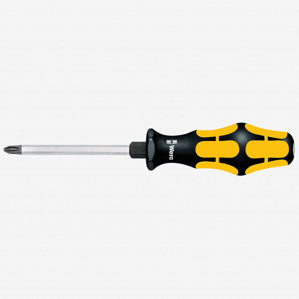 Wera 017052 2 x 100mm Kraftform Plus Pozidriv Screwdriver - WR017052 - KC Tool