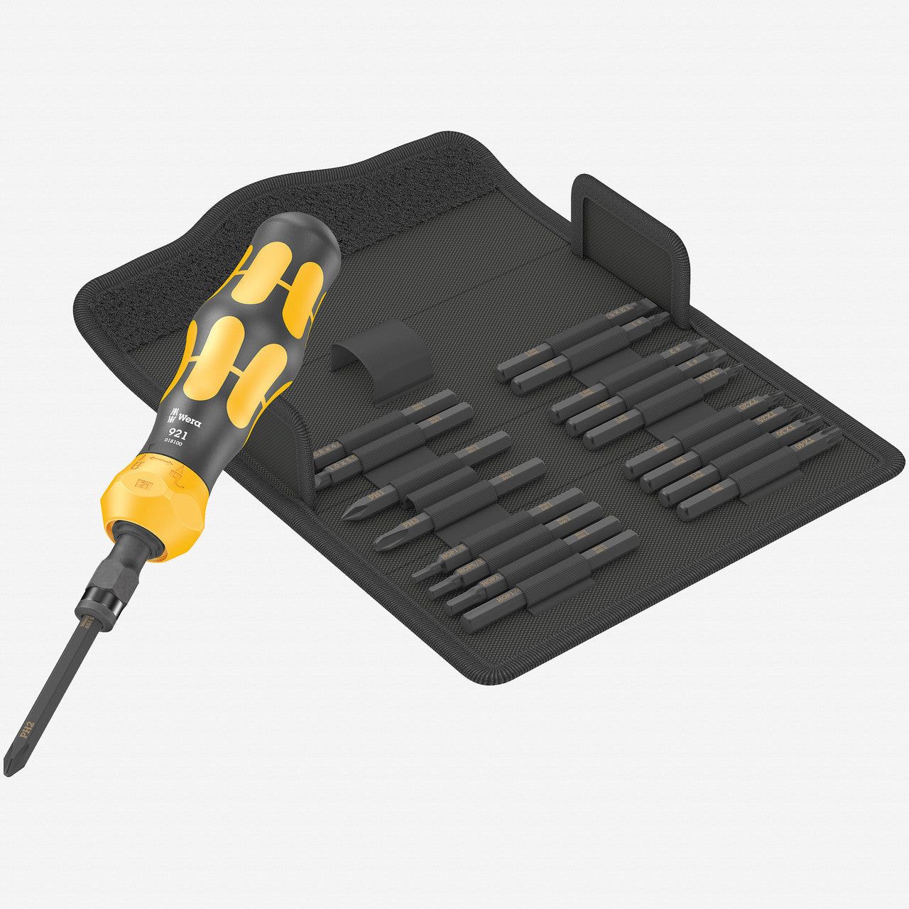 Wera 018111 Kraftform Kompakt 900 SAE Set 1, 19 Pieces - WR018111 - KC Tool