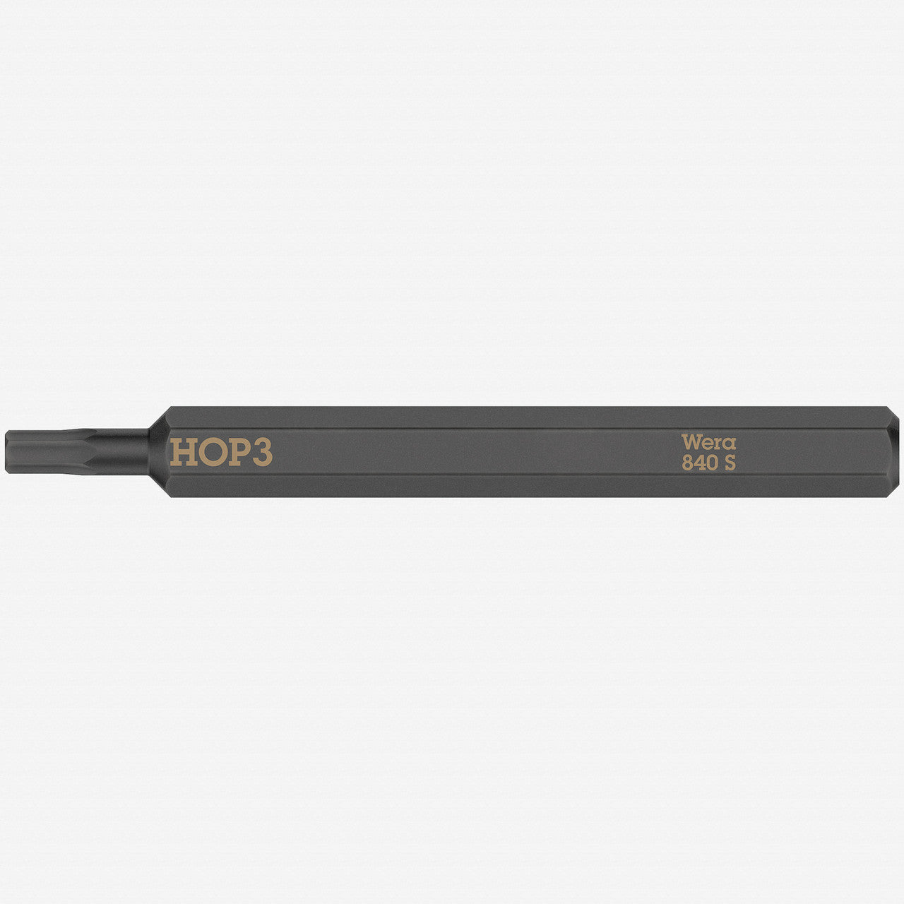 Wera 018150 Hex - Plus 840 S Bit for Impact Screwdriver, 3.0 x 70mm - WR018150 - KC Tool