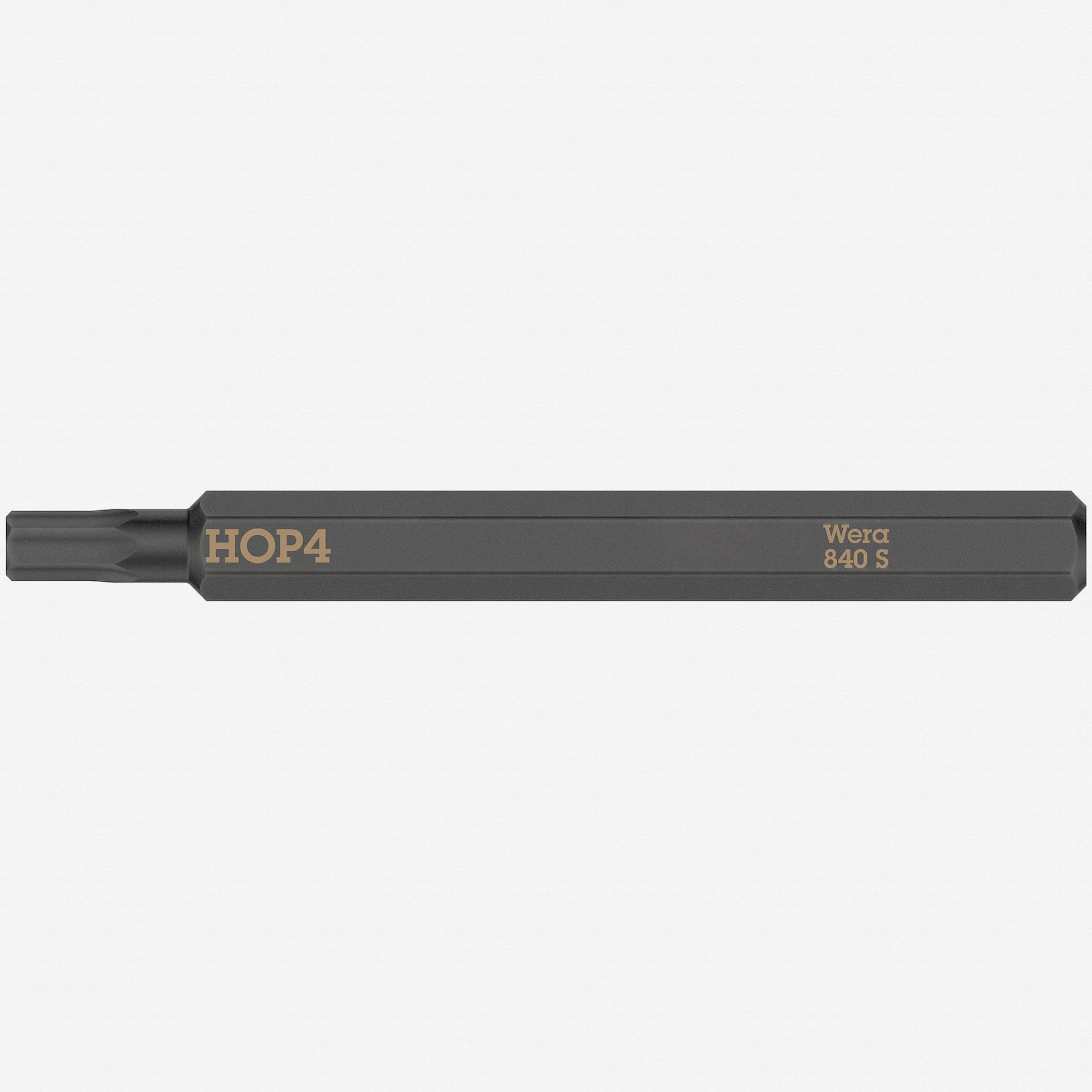 Wera 018151 Hex-Plus 840 S Bit for Impact Screwdriver, 4.0 x 70mm - WR018151 - KC Tool