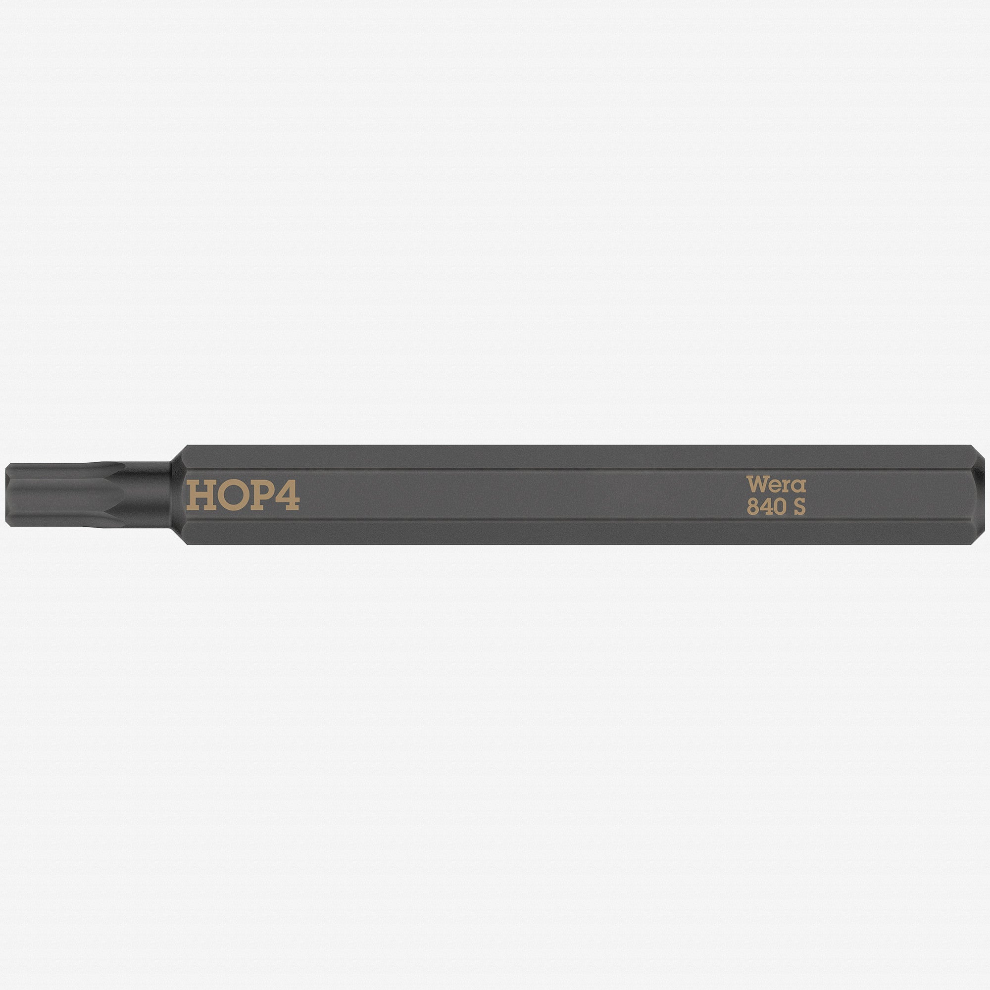 Wera 018151 Hex-Plus 840 S Bit for Impact Screwdriver, 4.0 x 70mm - WR018151 - KC Tool
