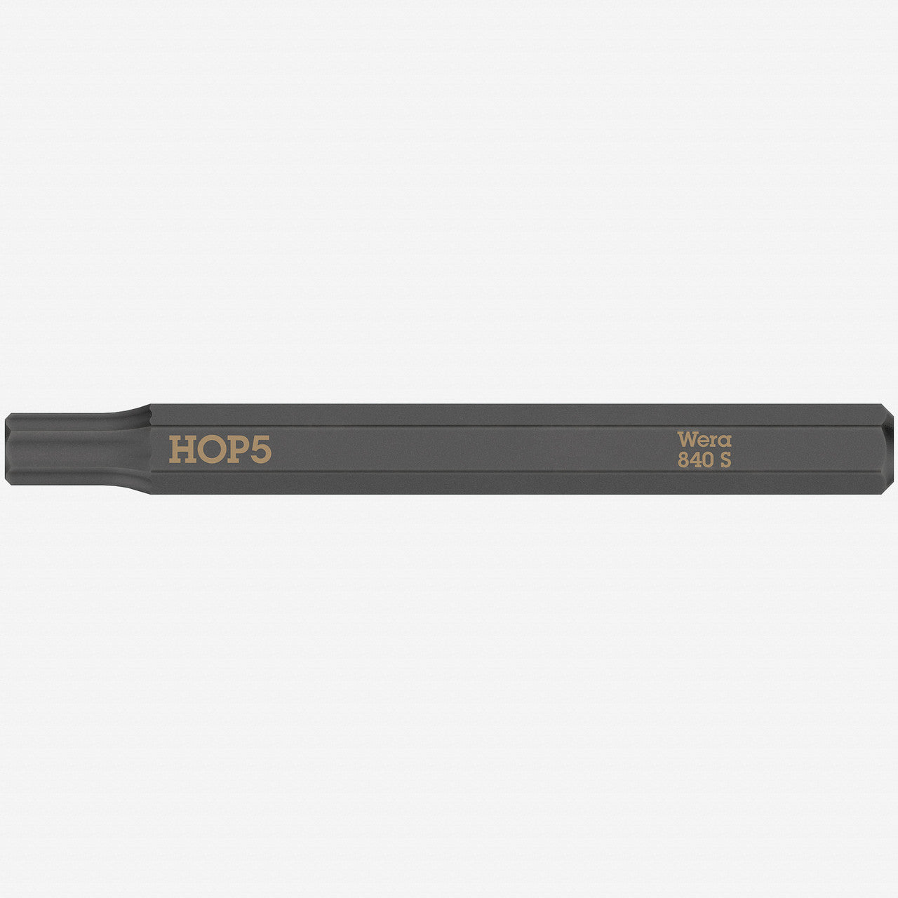 Wera 018152 Hex - Plus 840 S Bit for Impact Screwdriver, 5.0 x 70mm - WR018152 - KC Tool