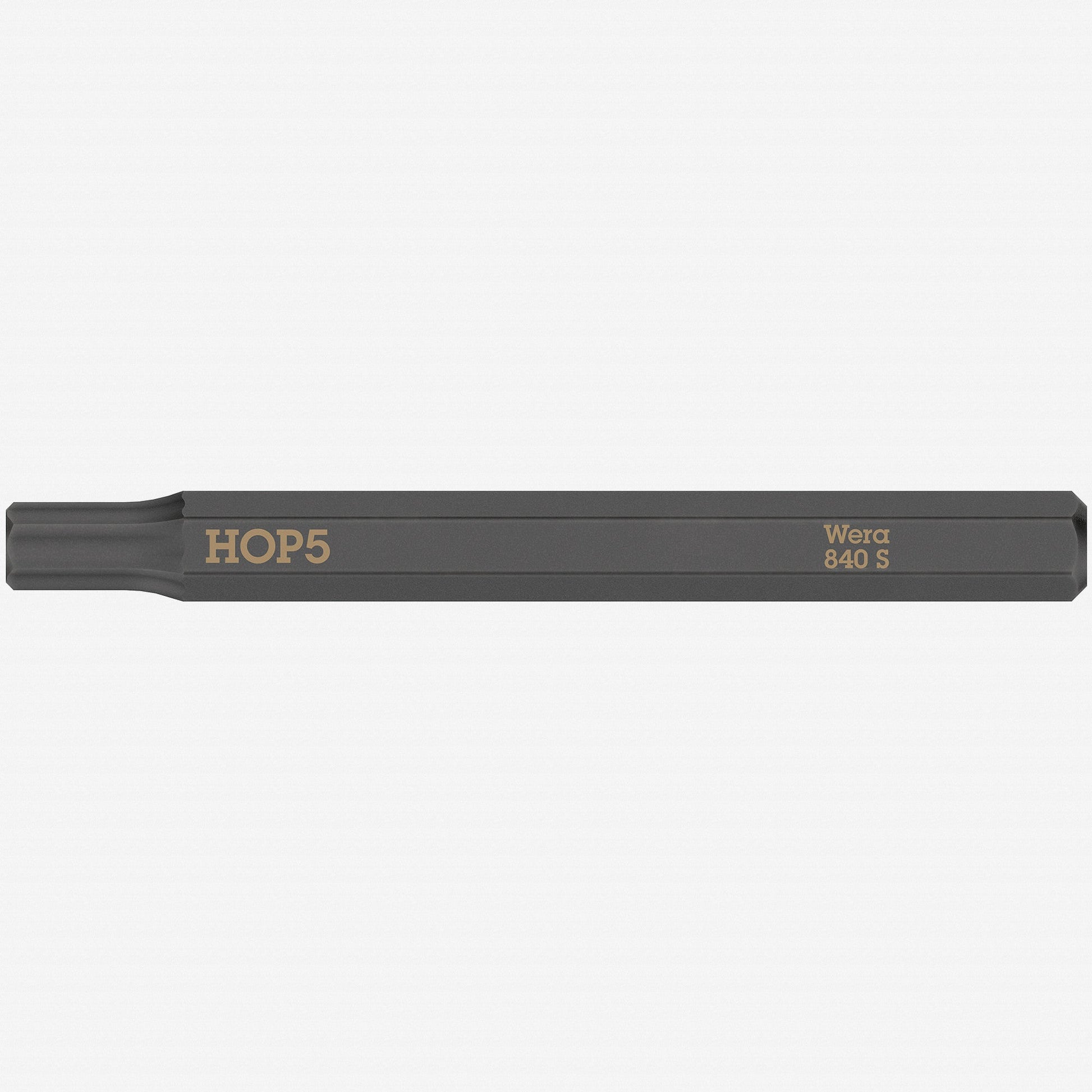 Wera 018152 Hex-Plus 840 S Bit for Impact Screwdriver, 5.0 x 70mm - WR018152 - KC Tool