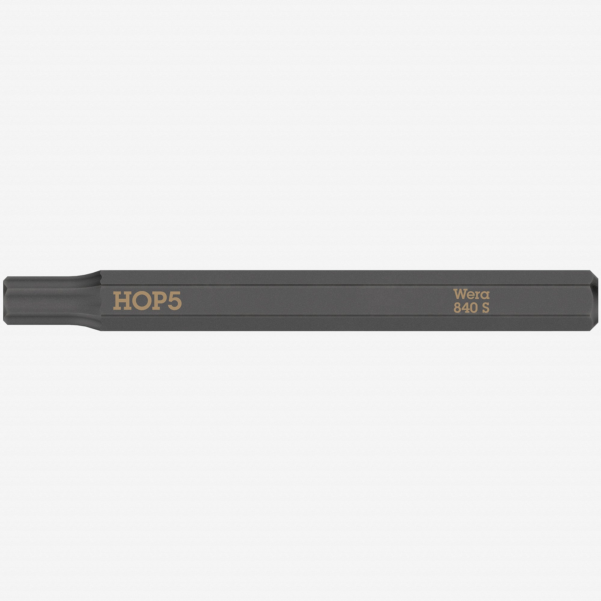 Wera 018152 Hex-Plus 840 S Bit for Impact Screwdriver, 5.0 x 70mm - WR018152 - KC Tool