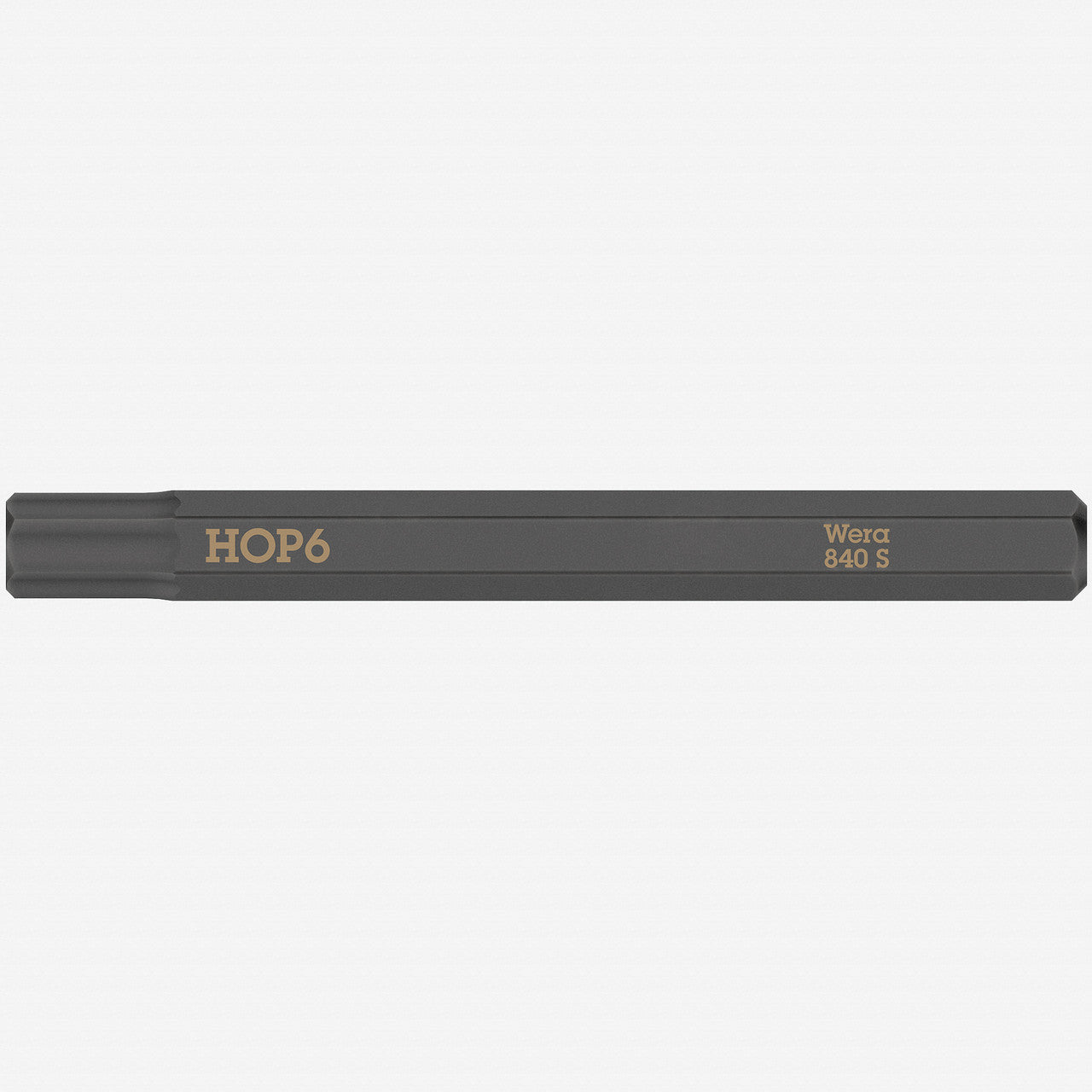 Wera 018153 Hex - Plus 840 S Bit for Impact Screwdriver, 6.0 x 70mm - WR018153 - KC Tool