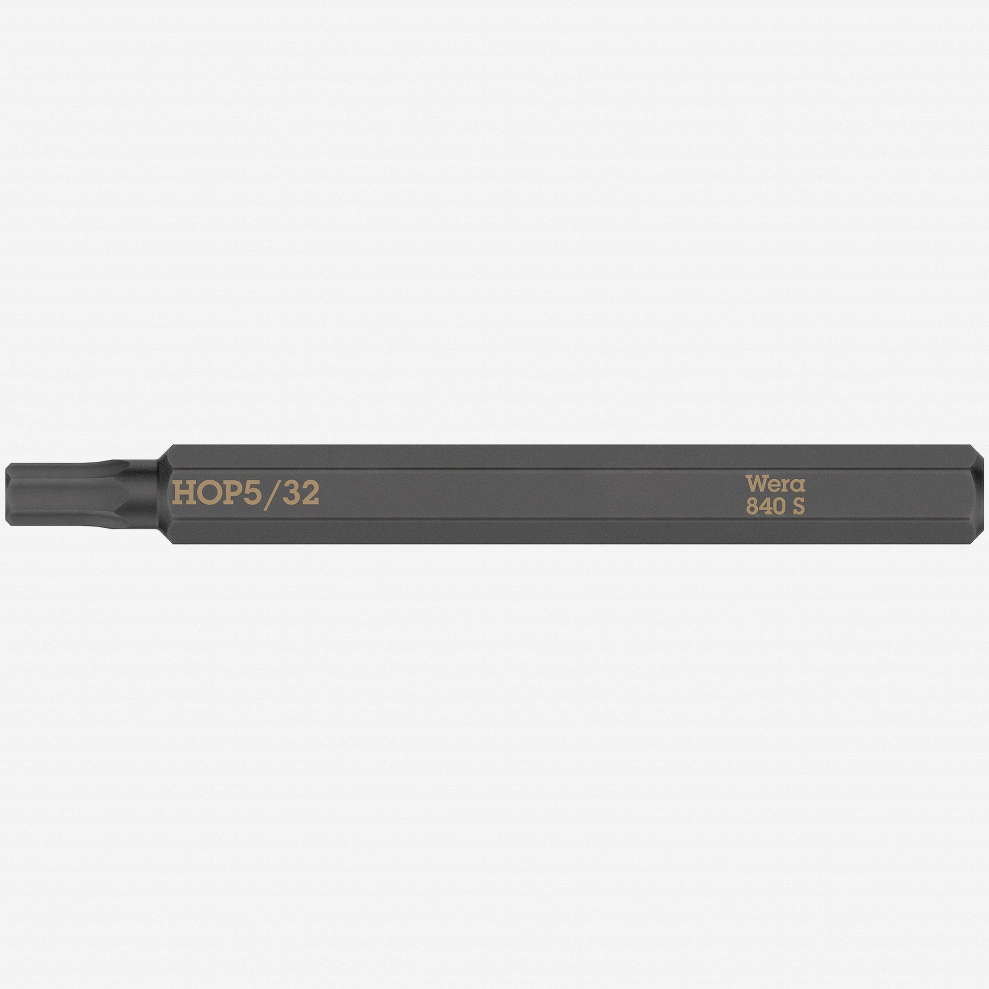 Wera 018155 Hex-Plus 840 S Bit for Impact Screwdriver, 5/32" x 70mm - WR018155 - KC Tool