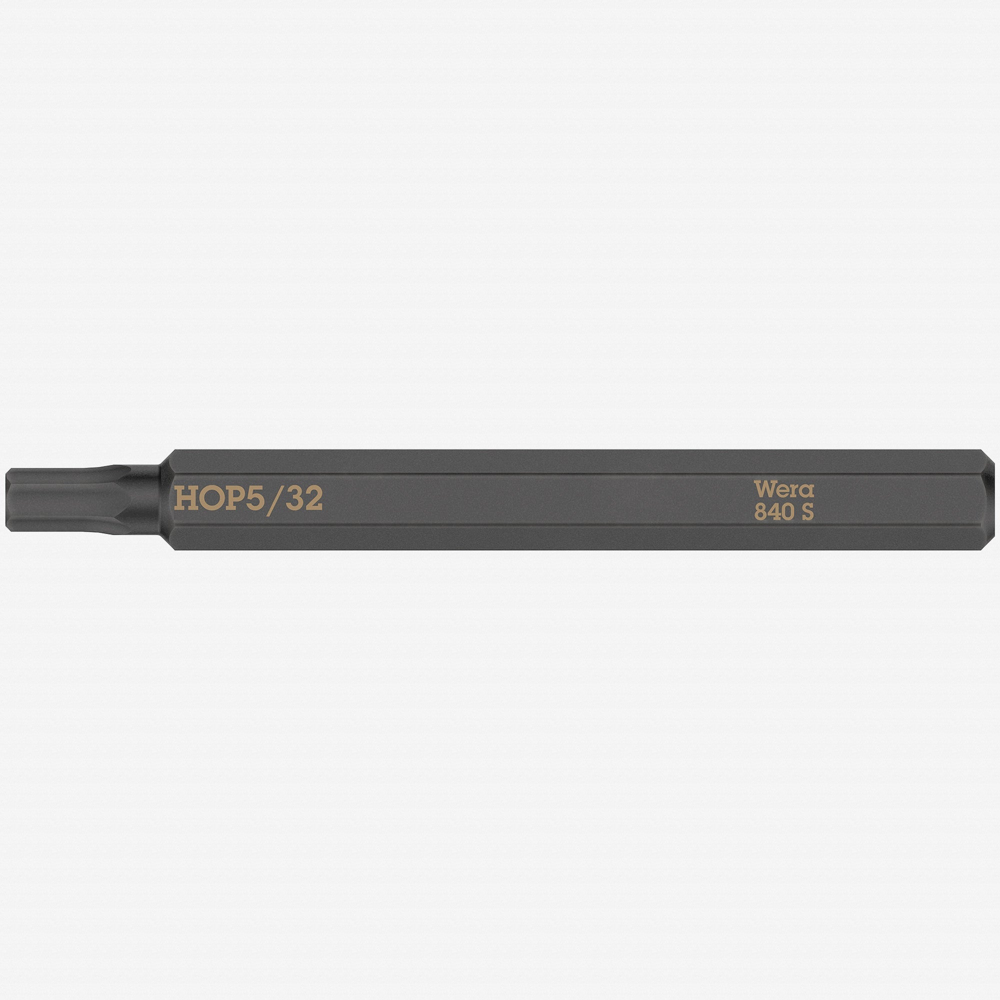 Wera 018155 Hex-Plus 840 S Bit for Impact Screwdriver, 5/32" x 70mm - WR018155 - KC Tool