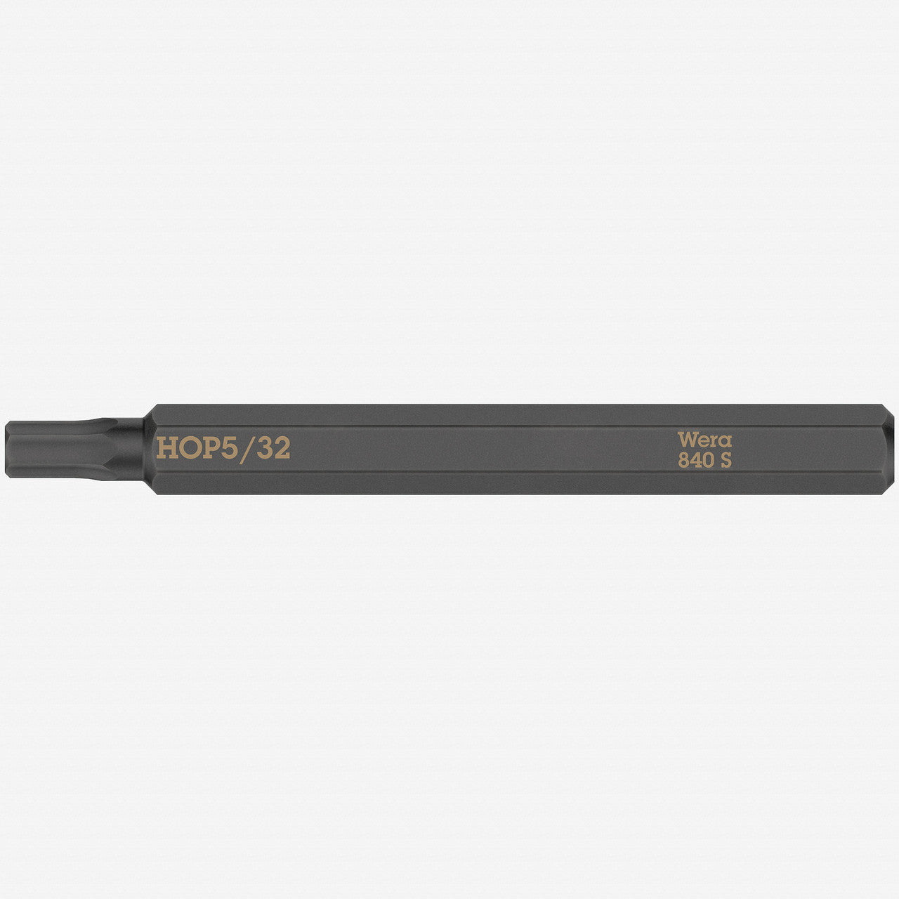 Wera 018155 Hex - Plus 840 S Bit for Impact Screwdriver, 5/32" x 70mm - WR018155 - KC Tool