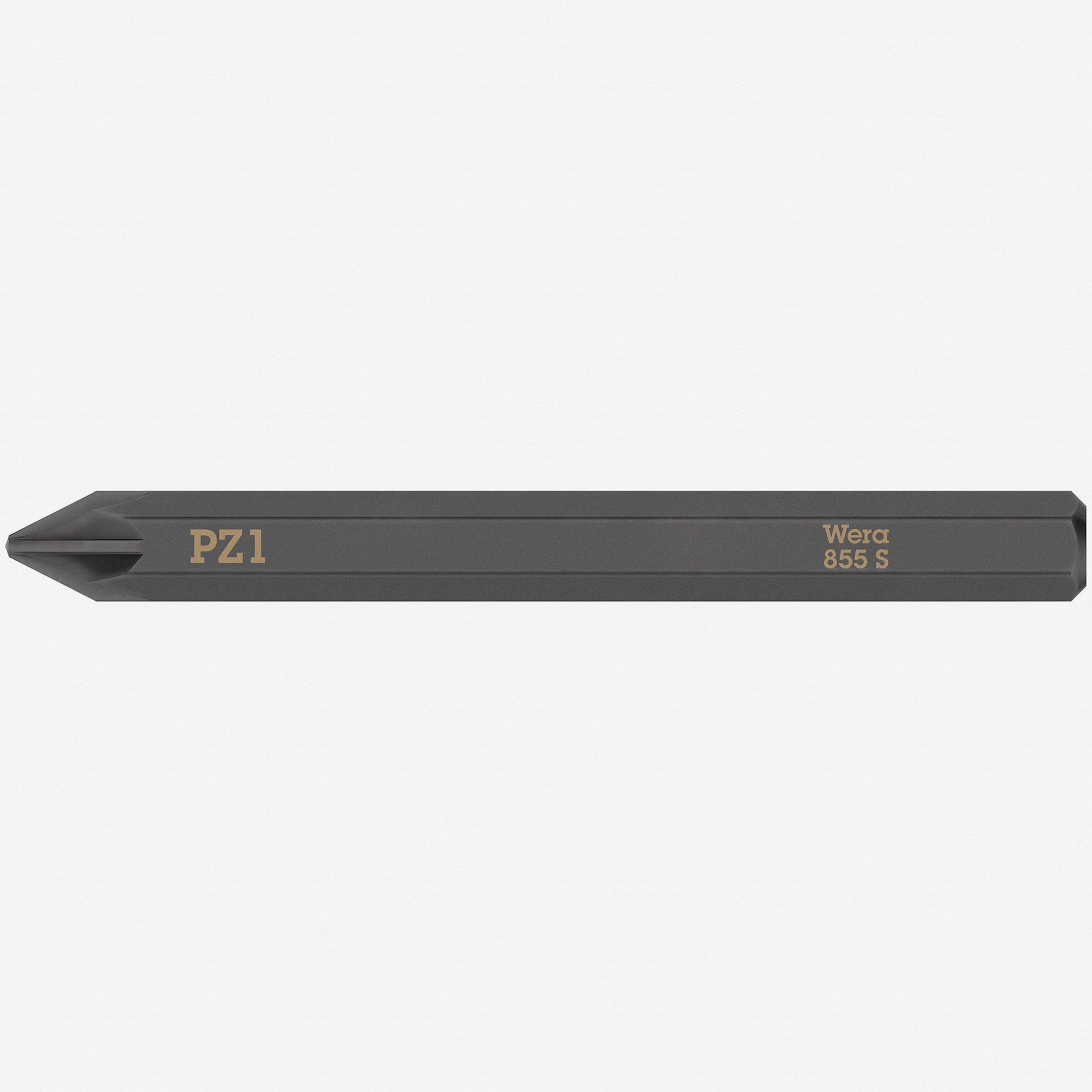 Wera 018163 Pozidriv 855 S Bit for Impact Screwdriver, 1 x 70mm - WR018163 - KC Tool