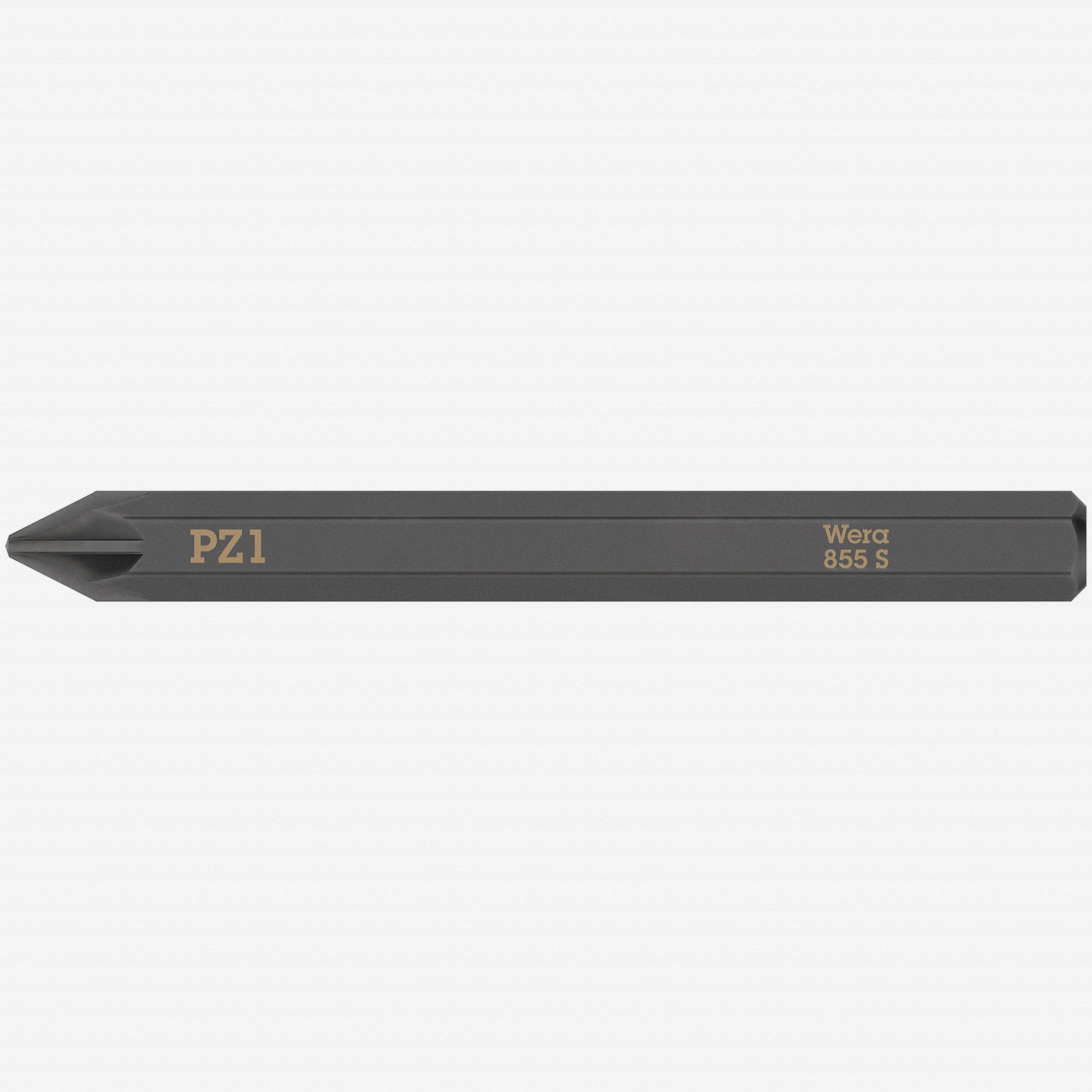 Wera 018163 Pozidriv 855 S Bit for Impact Screwdriver, 1 x 70mm - WR018163 - KC Tool
