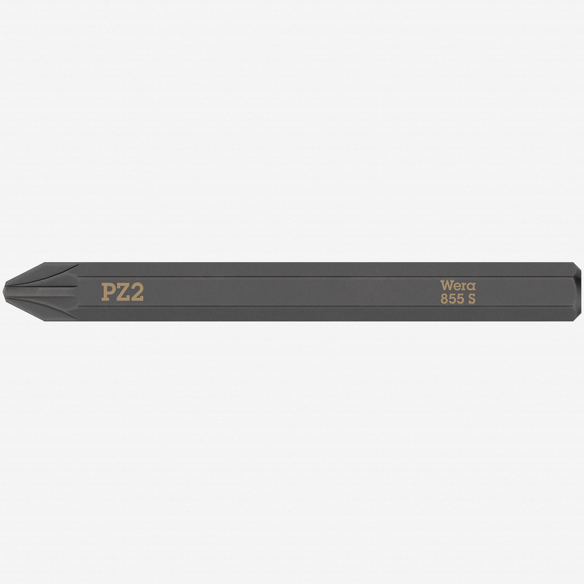 Wera 018164 Pozidriv 855 S Bit for Impact Screwdriver, 2 x 70mm - WR018164 - KC Tool