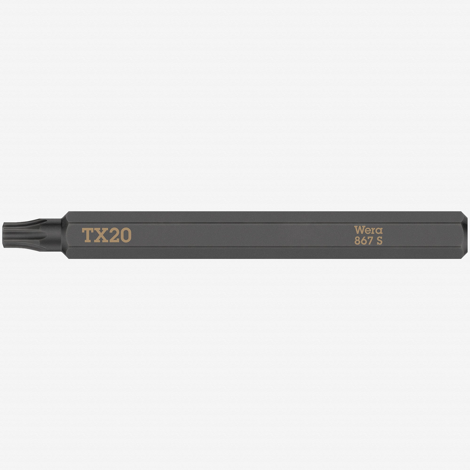 Wera 018167 TORX® 867 S Bit for Impact Screwdriver, T20 x 70mm - WR018167 - KC Tool