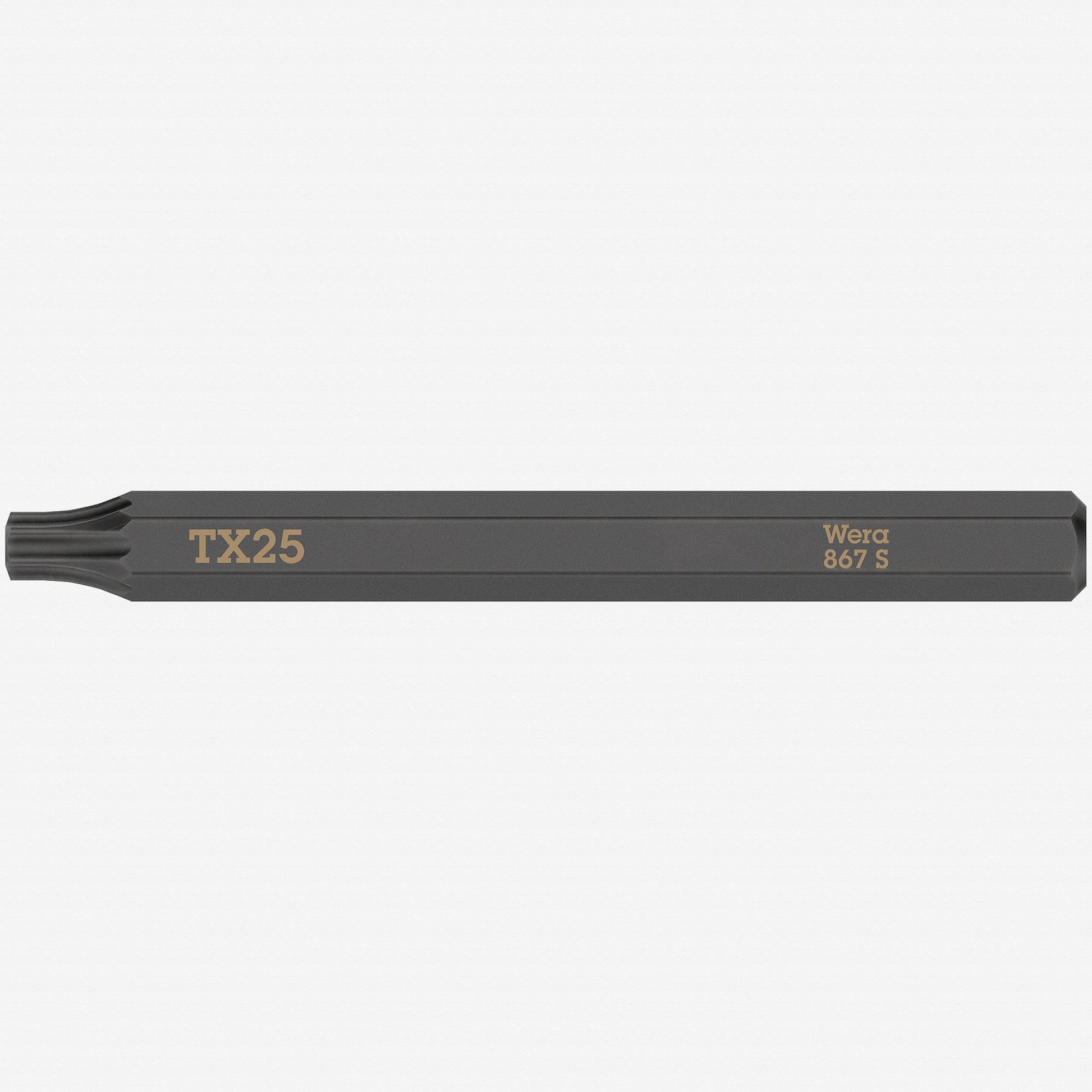 Wera 018168 TORX® 867 S Bit for Impact Screwdriver, T25 x 70mm - WR018168 - KC Tool