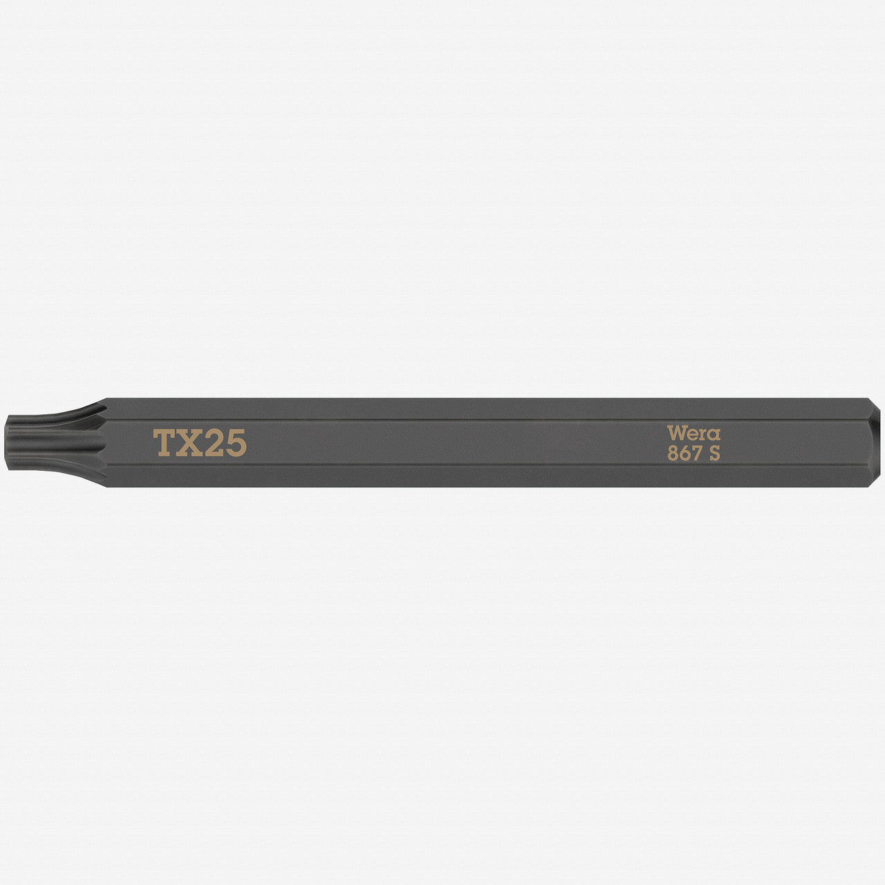 Wera 018168 Torx 867 S Bit for Impact Screwdriver, T25 x 70mm - WR018168 - KC Tool