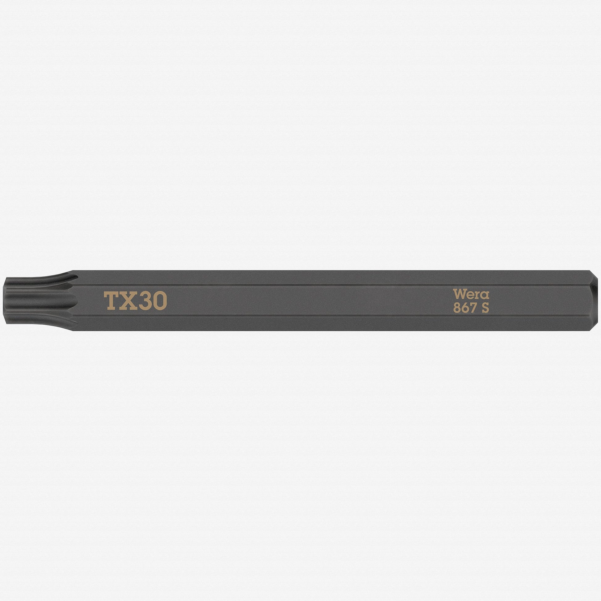 Wera 018169 TORX® 867 S Bit for Impact Screwdriver, T30 x 70mm - WR018169 - KC Tool