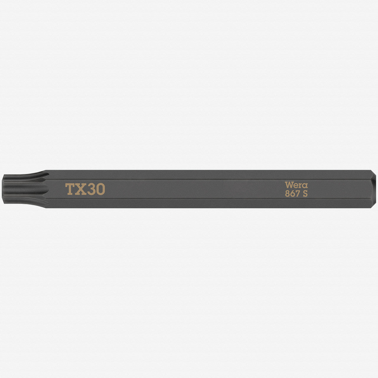 Wera 018169 Torx 867 S Bit for Impact Screwdriver, T30 x 70mm - WR018169 - KC Tool