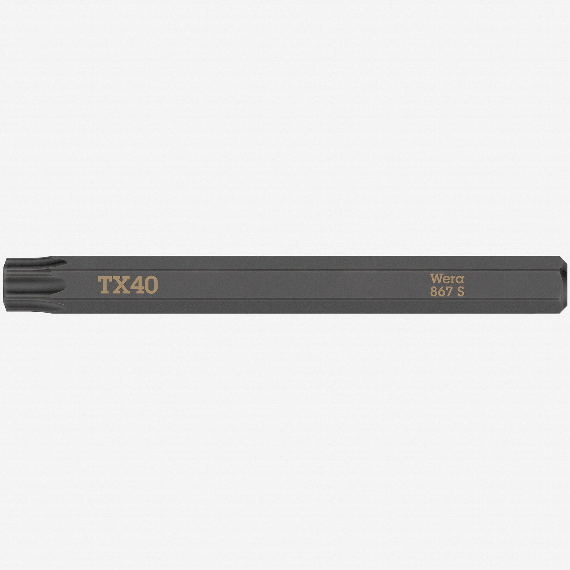 Wera 018170 TORX® 867 S Bit for Impact Screwdriver, T40 x 70mm - WR018170 - KC Tool