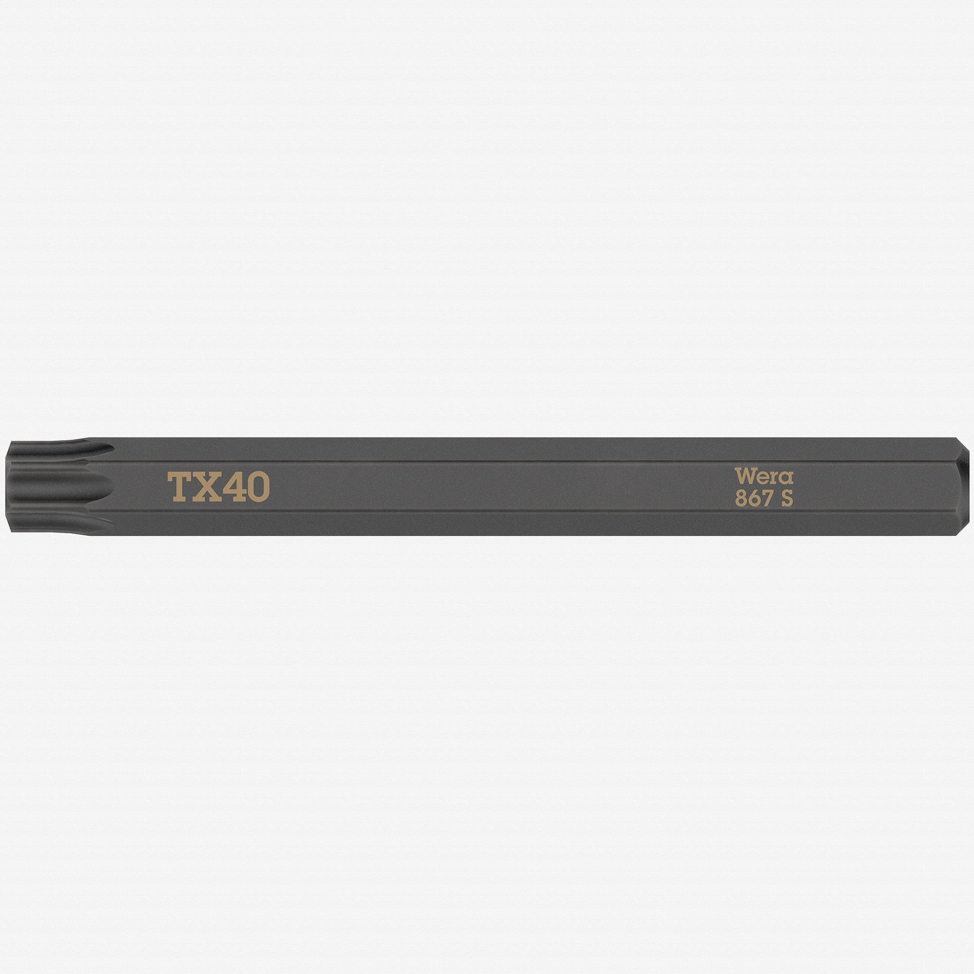 Wera 018170 TORX® 867 S Bit for Impact Screwdriver, T40 x 70mm - WR018170 - KC Tool