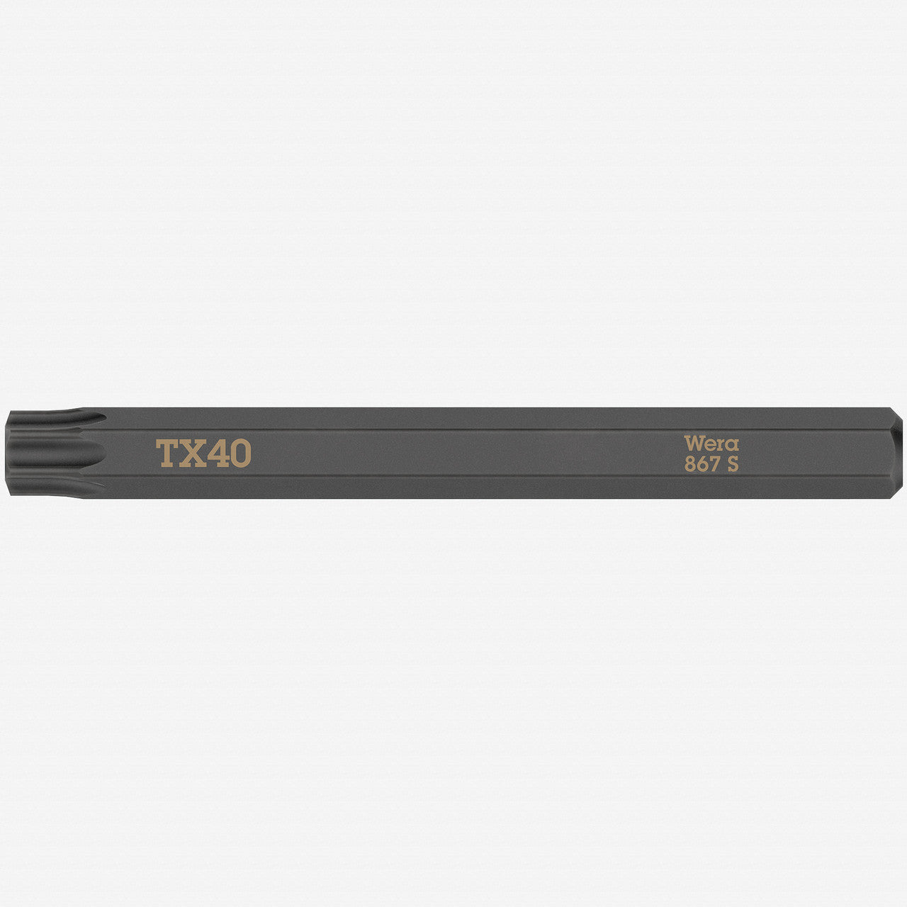 Wera 018170 Torx 867 S Bit for Impact Screwdriver, T40 x 70mm - WR018170 - KC Tool