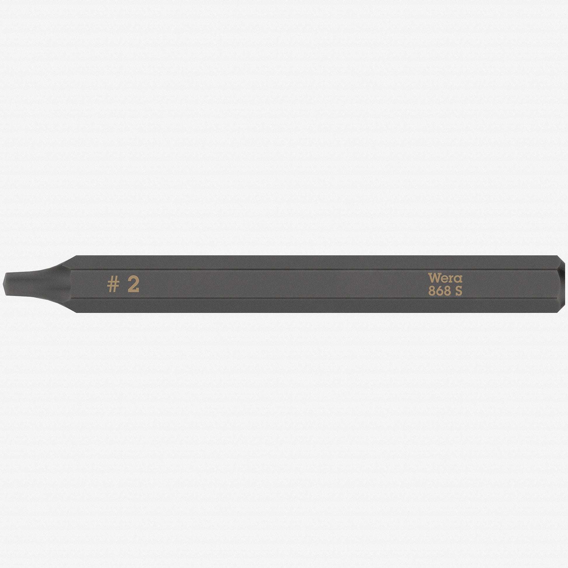 Wera 018172 Square 868 S Bit for Impact Screwdriver, 2 x 70mm - WR018172 - KC Tool