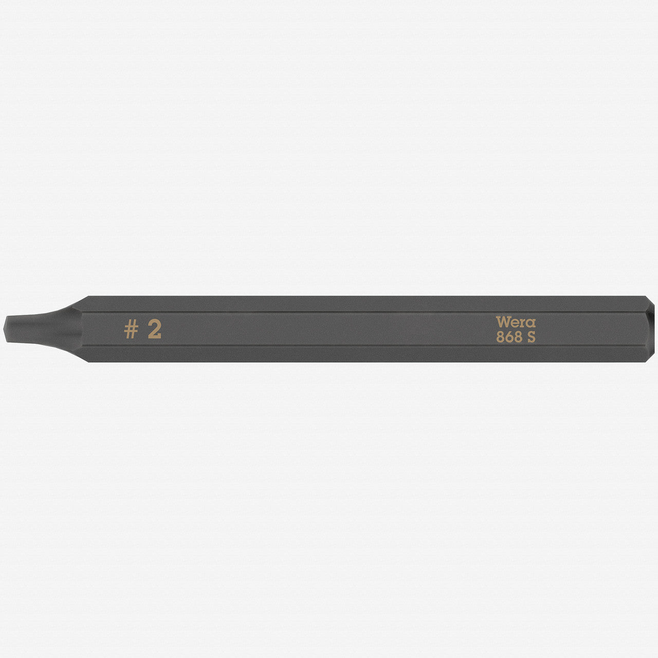 Wera 018172 Square 868 S Bit for Impact Screwdriver, 2 x 70mm - WR018172 - KC Tool