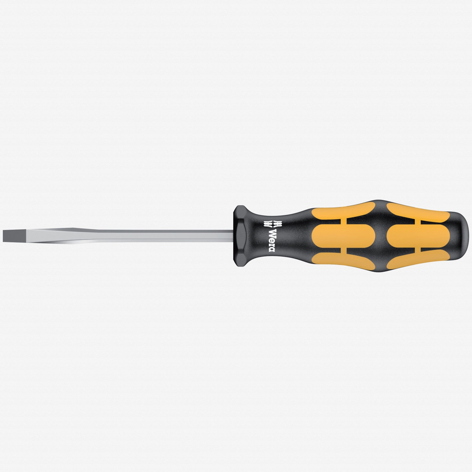 Wera 018260 3.5 x 80mm Kraftform Plus Slotted Screwdriver - WR018260 - KC Tool