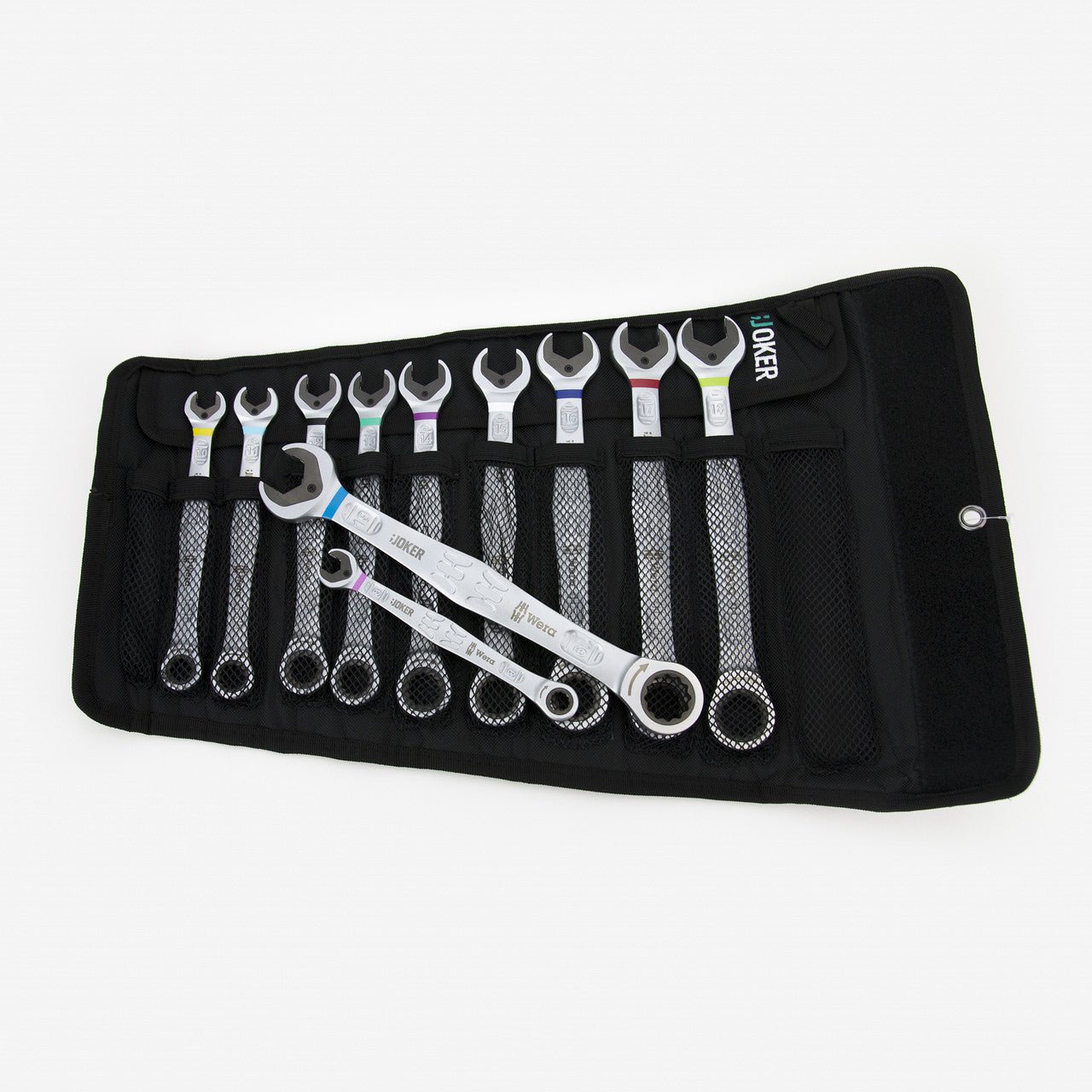 Wera 020013 Joker Combination Wrench Pouch Set - 11 Piece Metric - WR020013 - KC Tool