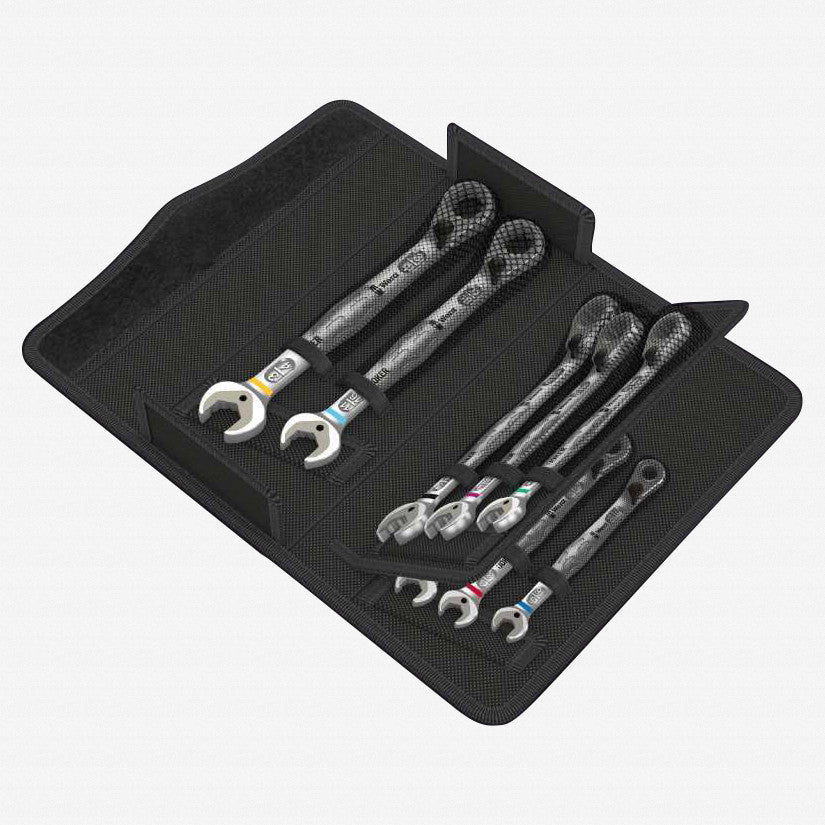Wera 020093 Joker Combination Wrench with Switch 8 Piece Set - SAE - WR020093 - KC Tool