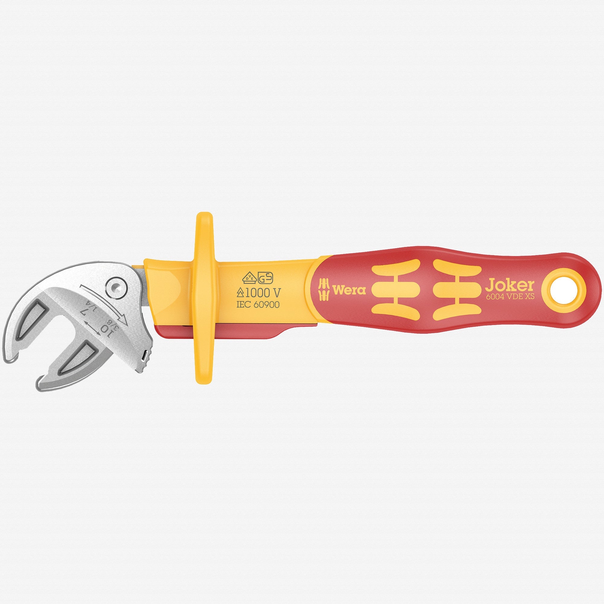 Wera 020150 Joker 6004 VDE Self-setting Wrench, Extra Small - WR020150 - KC Tool