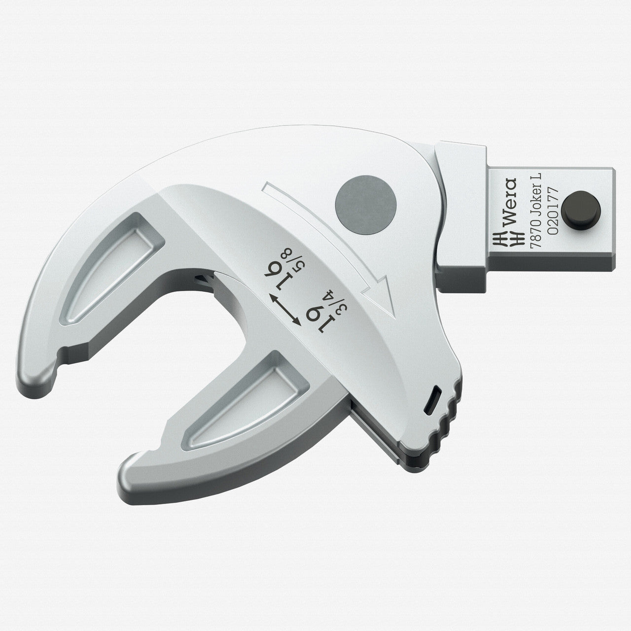 Wera 020177 Joker L Self - setting Insert Spanner for Wrench Sizes 16 - 19 mm, 9x12 mm - WR020177 - KC Tool