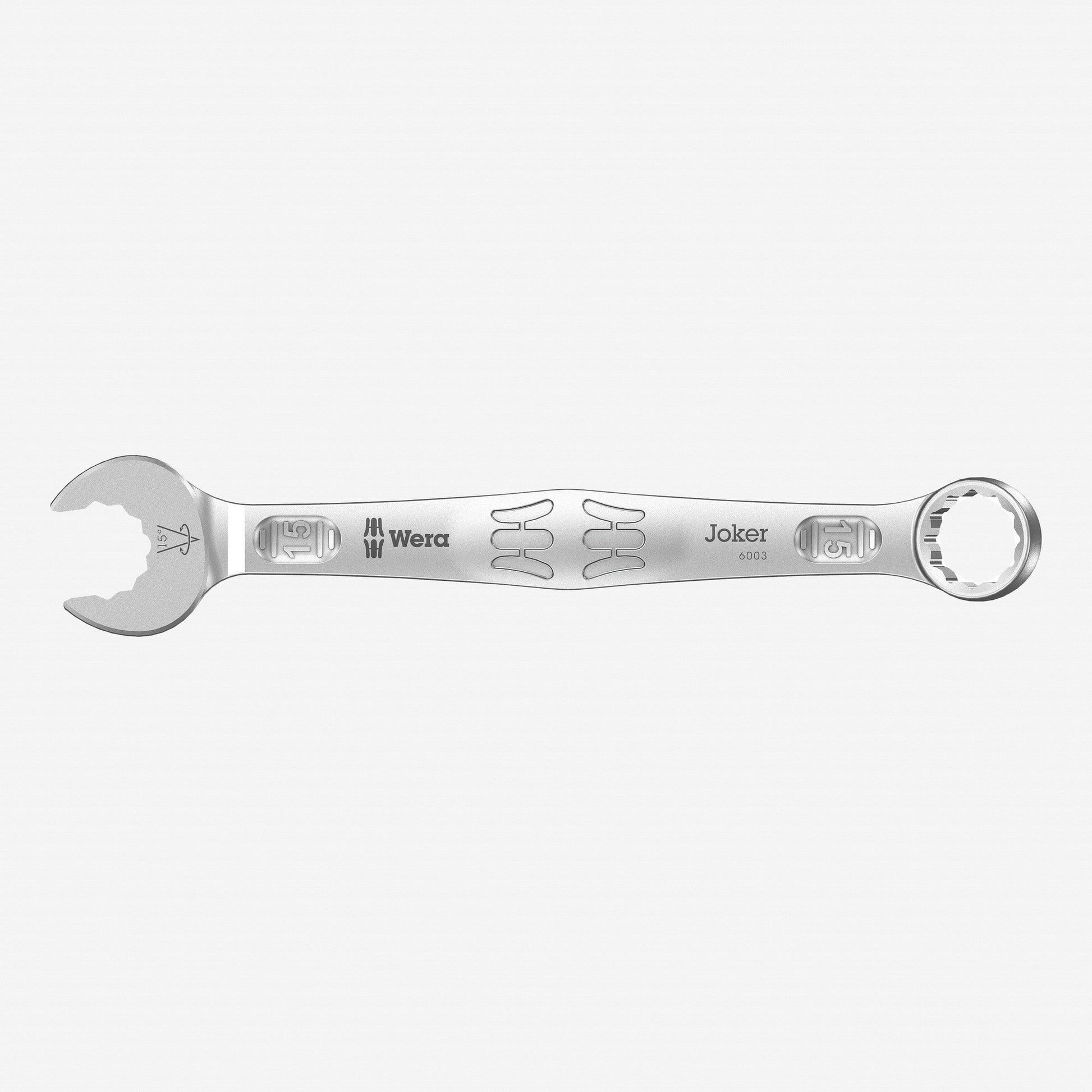 Wera 020206 Joker Combination Wrench - 15mm - WR020206 - KC Tool