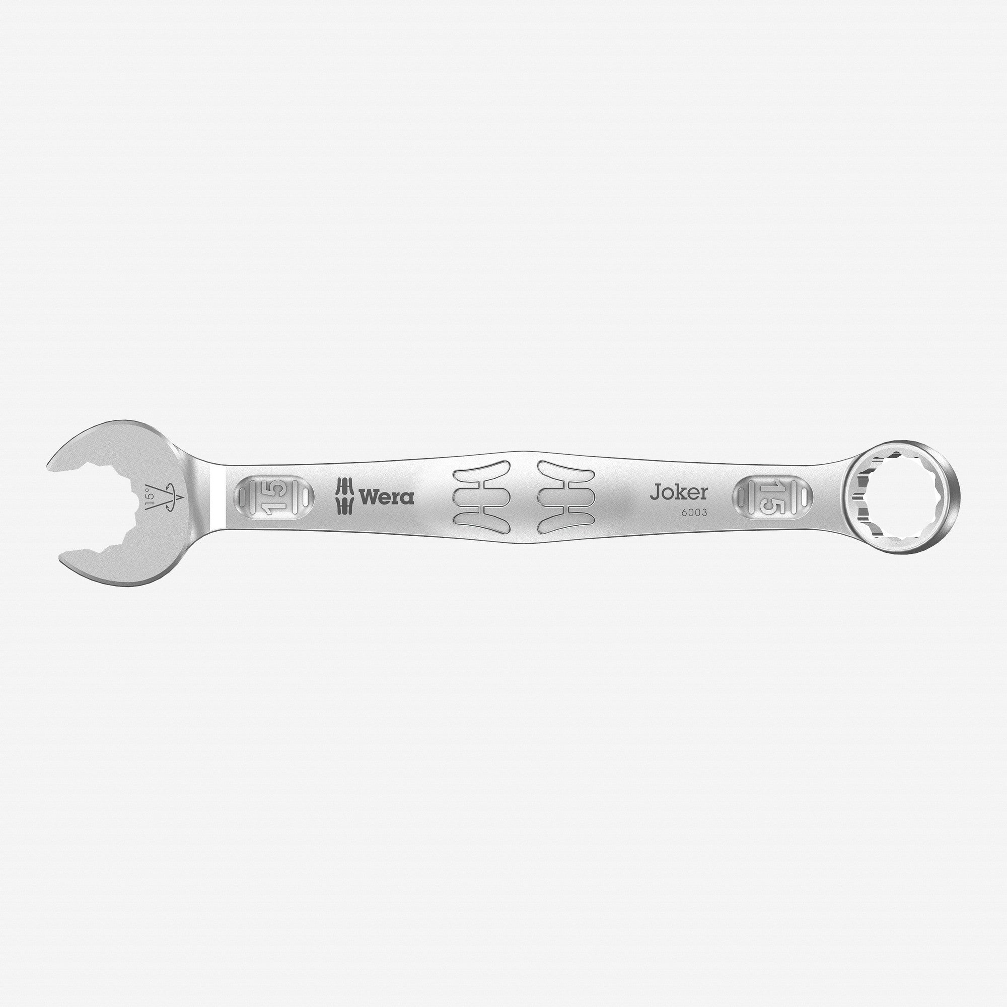 Wera 020206 Joker Combination Wrench - 15mm - WR020206 - KC Tool