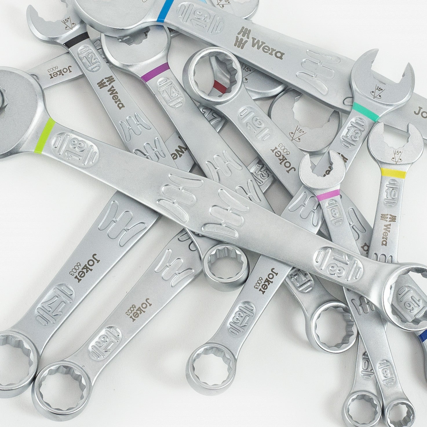 Wera 020231 Joker Combination Metric Wrench Set, 11 Pieces | Wera