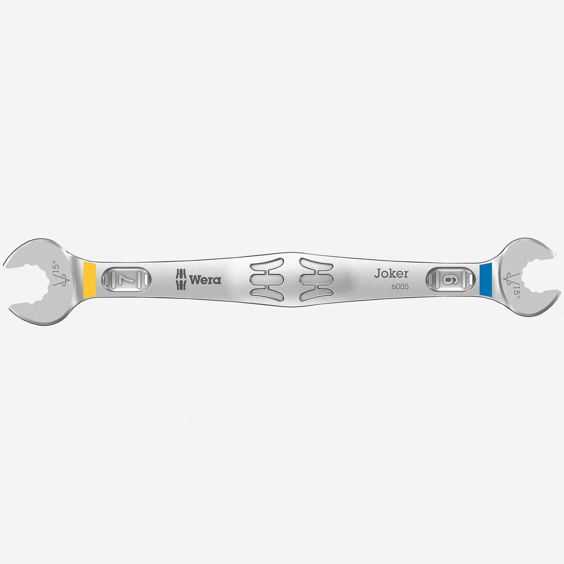 Wera 020310 Joker Double Open-ended Metric Wrench - 6.0 x 7.0mm - WR020310 - KC Tool