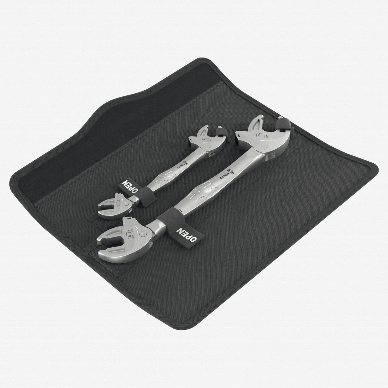 Wera 020340 Joker 2 Set 1 Self - setting Double Spanner Set, 2 Pieces - WR020340 - KC Tool