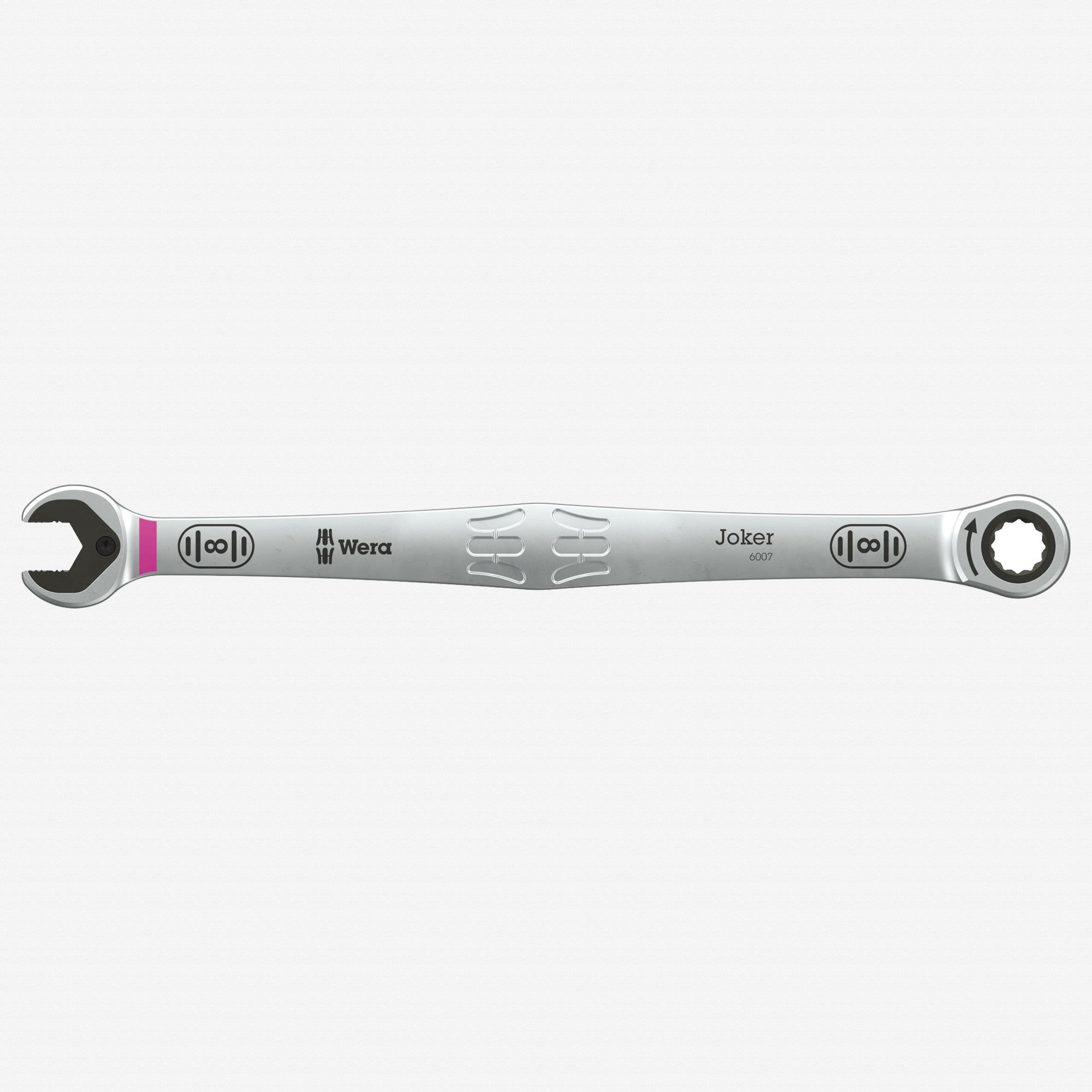 Wera 020350 Joker SB 8 mm Ring Ratchet Spanner, Long Design, 180 mm - WR020350 - KC Tool