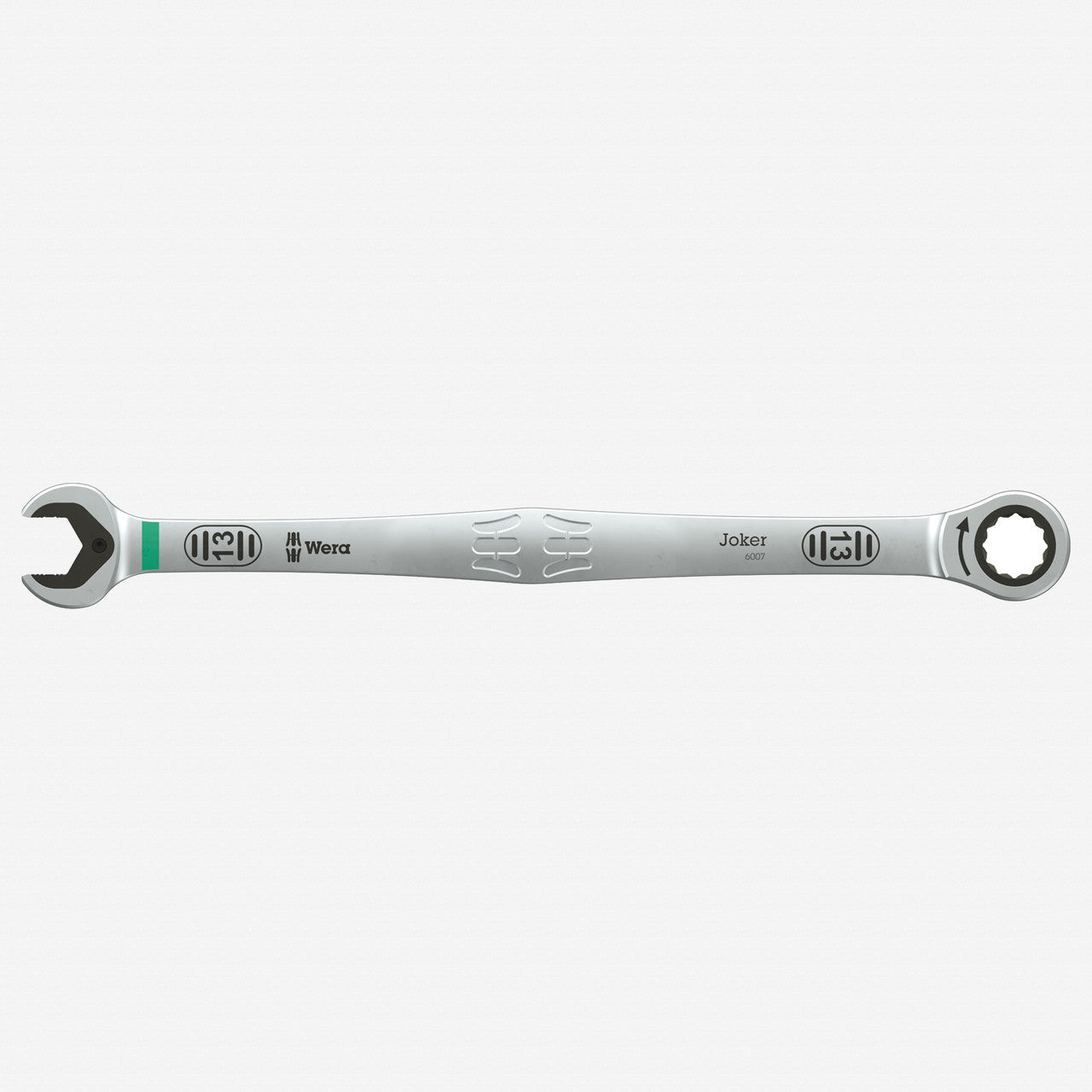 Wera 020352 Joker SB 13 mm Ring Ratchet Spanner, Long Design, 245 mm - WR020352 - KC Tool