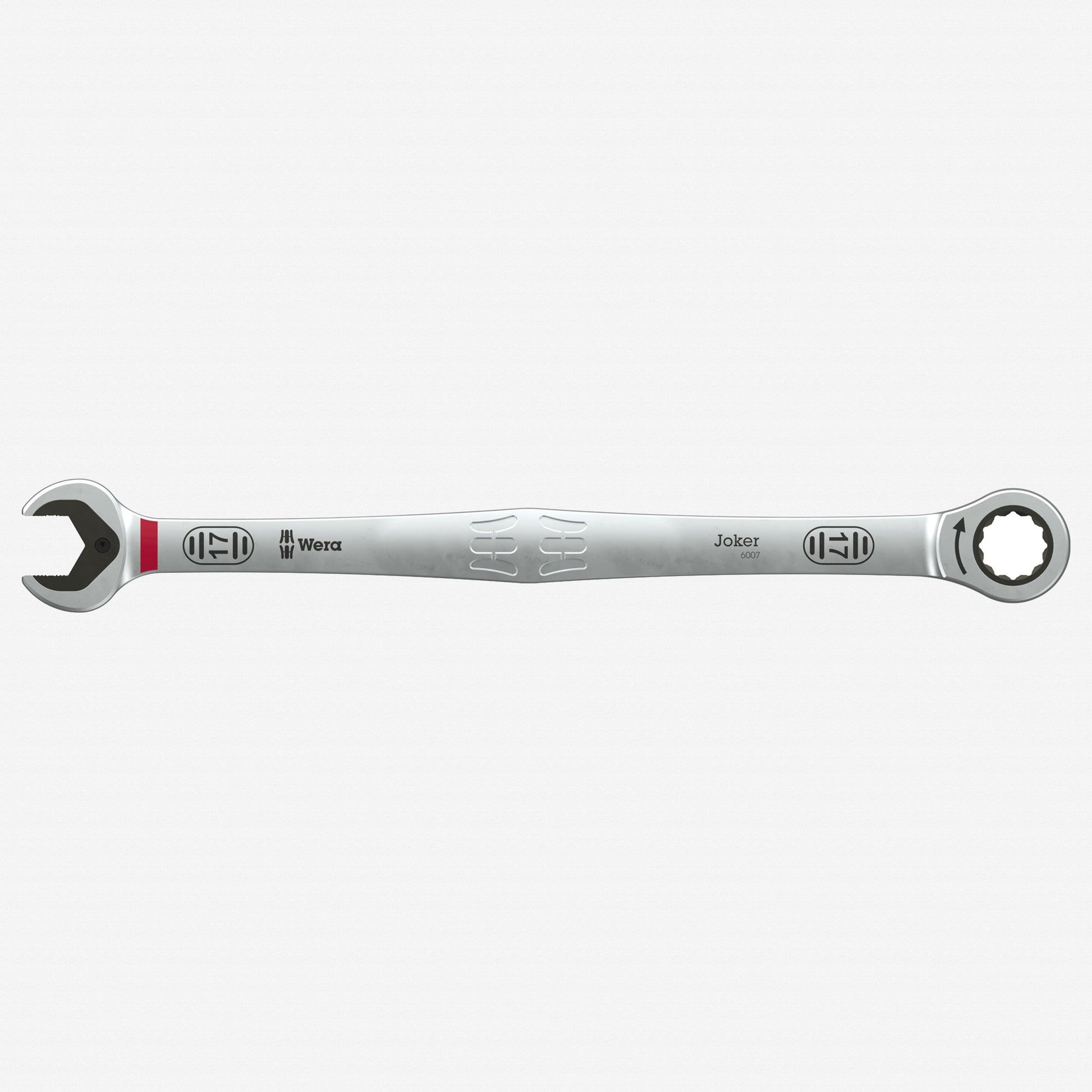 Wera 020353 Joker SB 17 mm Ring Ratchet Spanner, Long Design, 305 mm - WR020353 - KC Tool