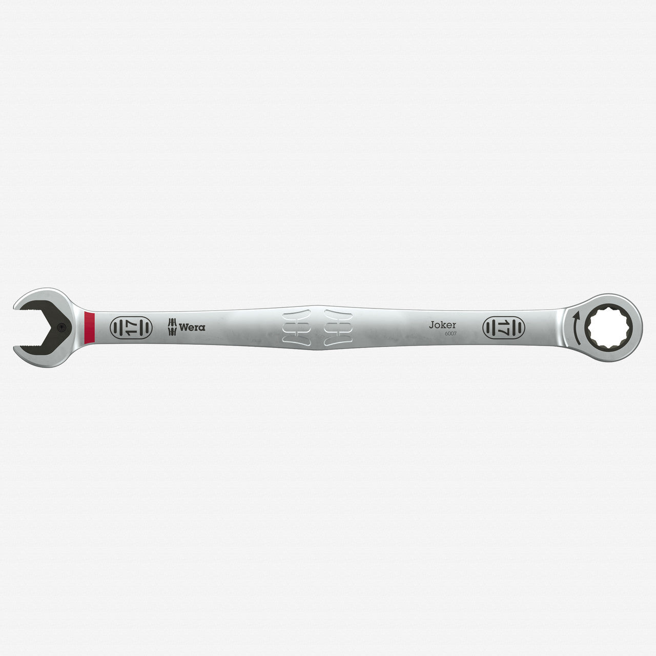 Wera 020353 Joker SB 17 mm Ring Ratchet Spanner, Long Design, 305 mm - WR020353 - KC Tool