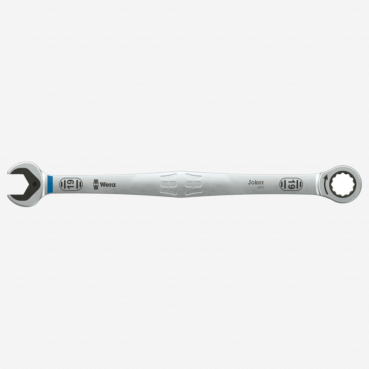 Wera 020354 Joker SB 19 mm Ring Ratchet Spanner, Long Design, 334 mm - WR020354 - KC Tool