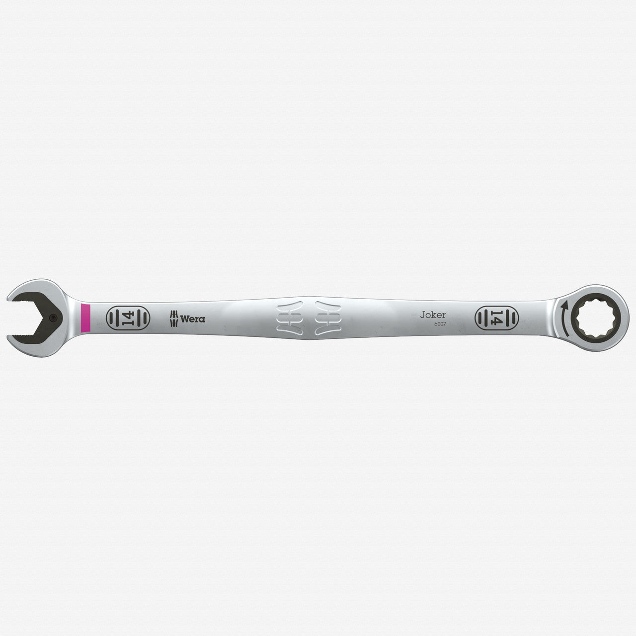 Wera 020357 6007 Joker SB Long Design Ratcheting Metric Combination Wrench, 14 X 265 mm - WR020357 - KC Tool