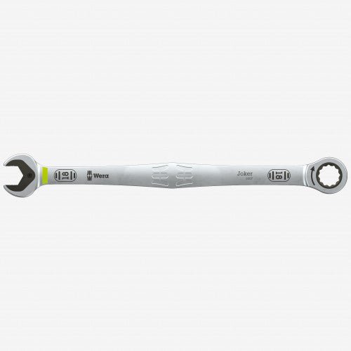 Wera 020360 6007 Joker SB Long Design Ratcheting Metric Combination Wrench, 18 X 334 mm - WR020360 - KC Tool