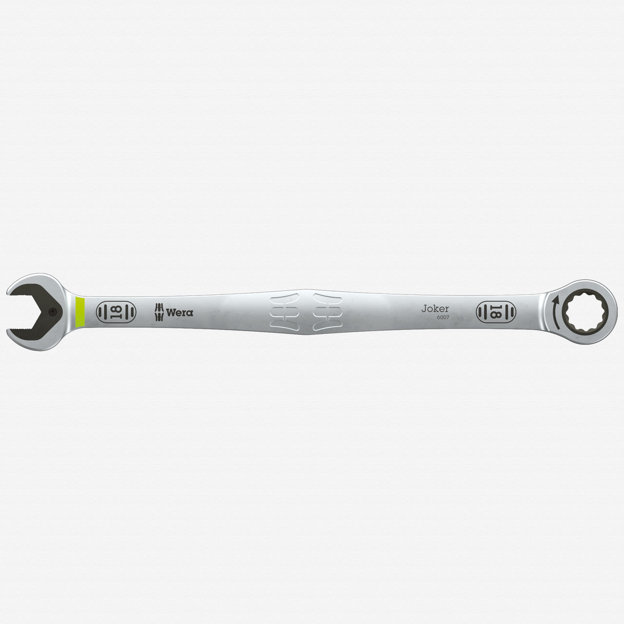 Wera 020360 6007 Joker SB Long Design Ratcheting Metric Combination Wrench, 18 X 334 mm - WR020360 - KC Tool