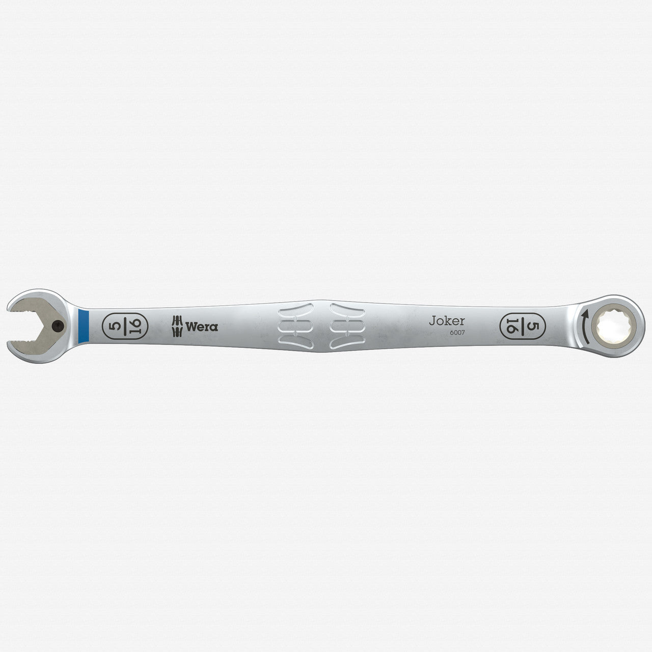 Wera 020361 6007 Joker Long Design Ratcheting SAE Combination Wrench, 5/16" X 180 mm - WR020361 - KC Tool