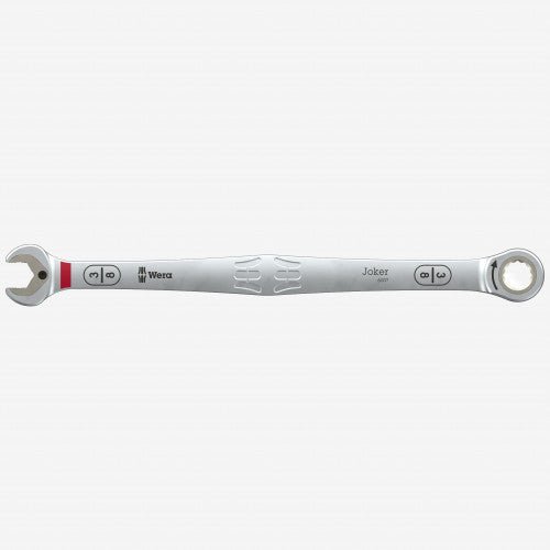 Wera 020362 6007 Joker Long Design Ratcheting SAE Combination Wrench, 3/8" X 209 mm - WR020362 - KC Tool