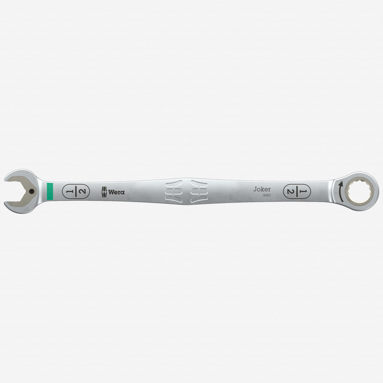 Wera 020364 6007 Joker Long Design Ratcheting SAE Combination Wrench, 1/2" X 245 mm - WR020364 - KC Tool