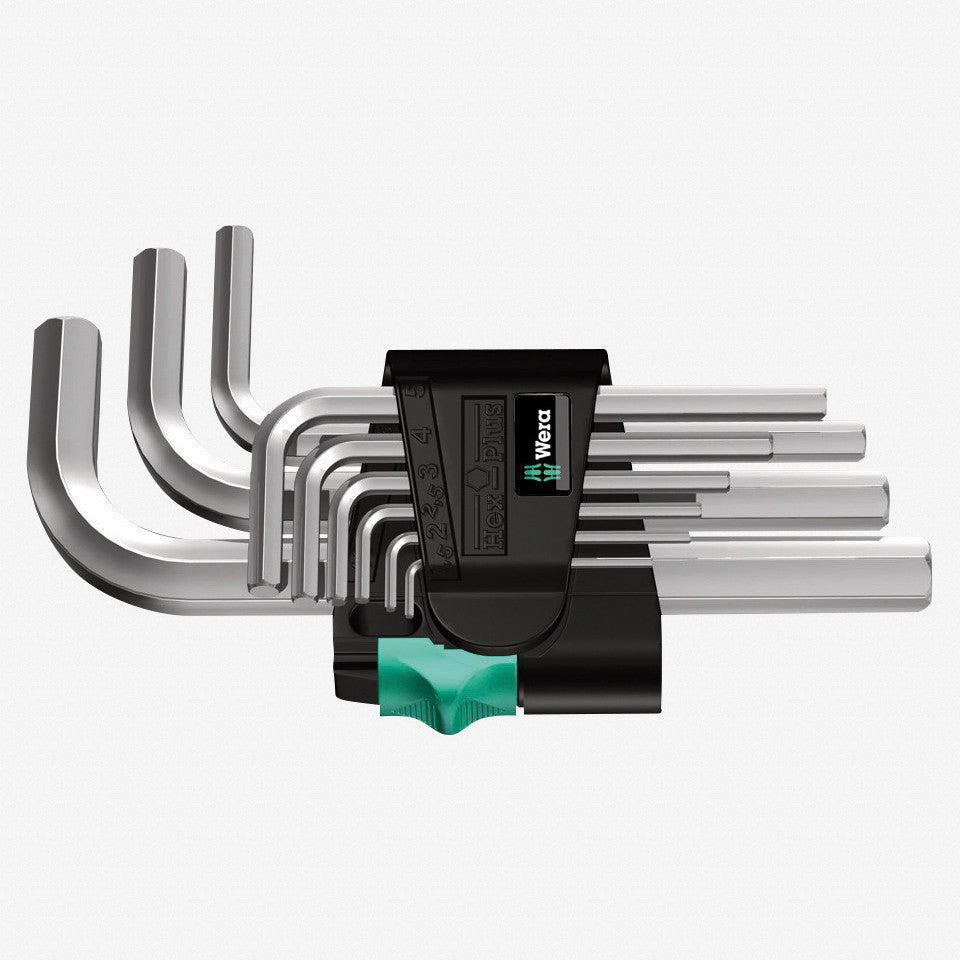 Wera 021406 Metric Chrome Hex L - key Set - WR021406 - KC Tool