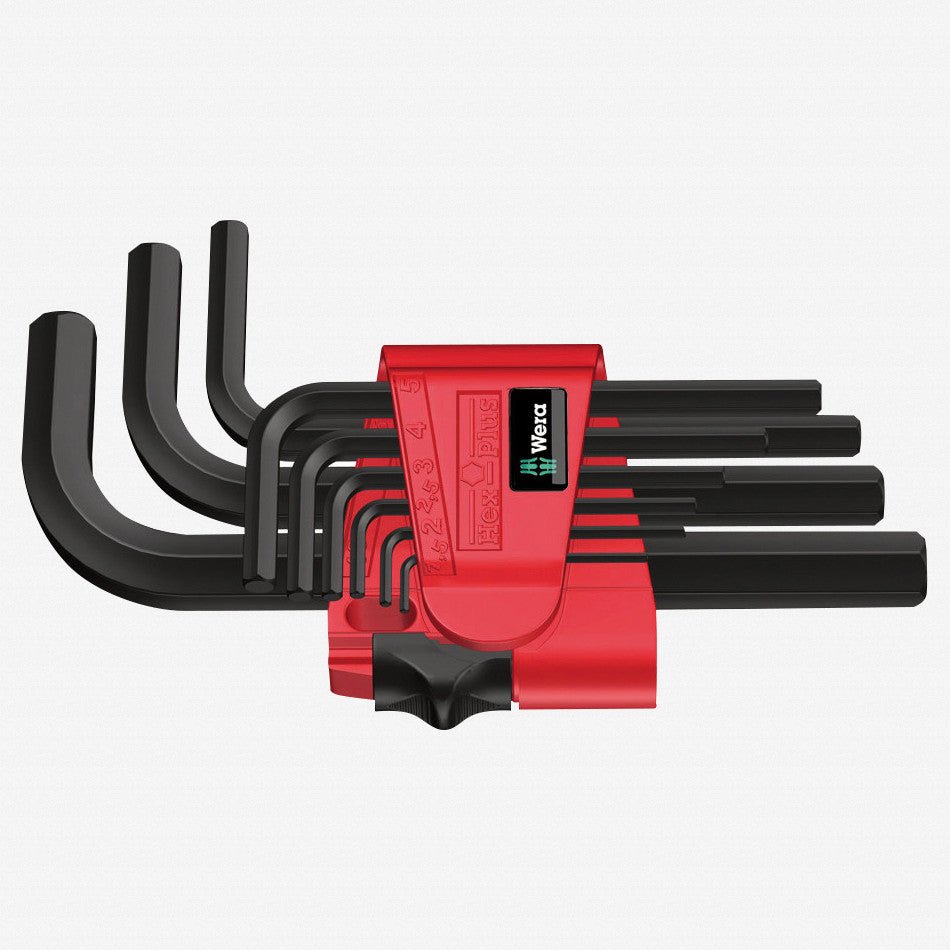 Wera 021737 Metric Hex L-key Set 1.5 - 10mm - WR021737 - KC Tool
